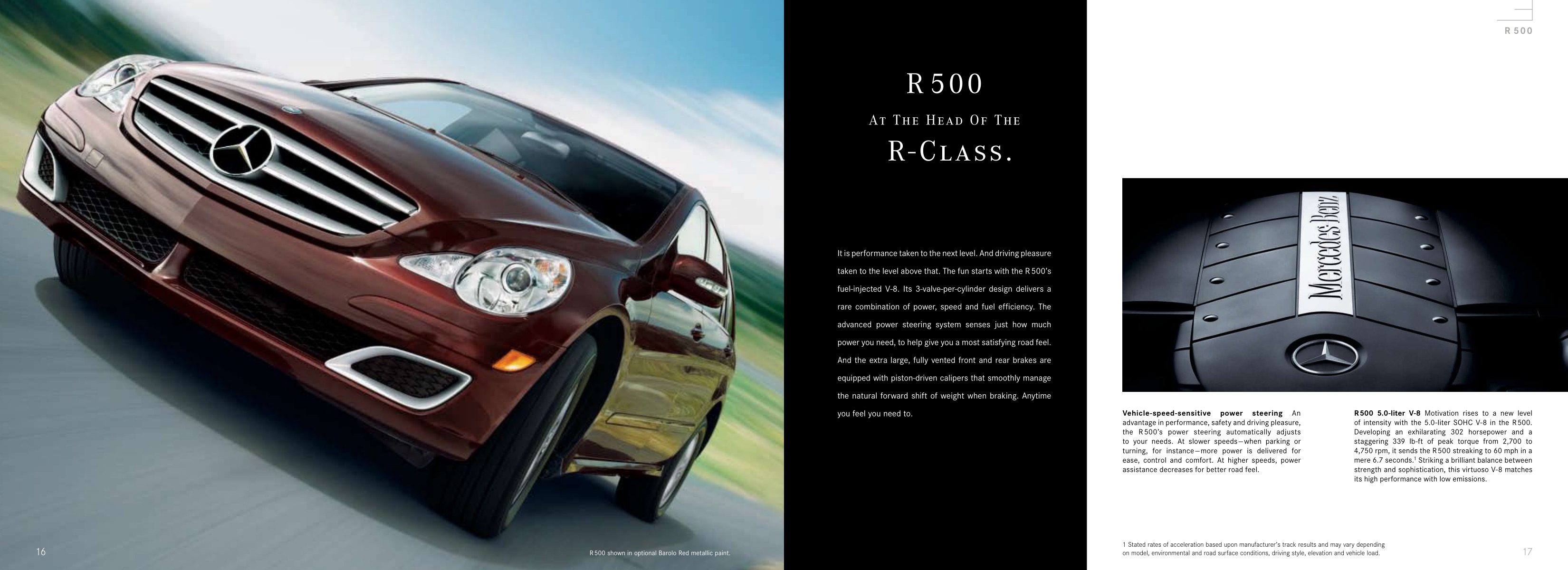 2007 Mercedes-Benz R-Class Brochure Page 6